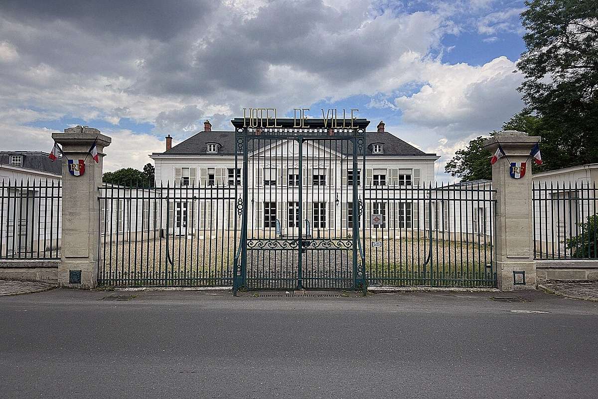 Vue de chateau villiers à Draveil (Essonne)